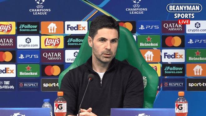 欧冠足球直播赛况：阿森纳1-0葡体 哈弗茨替补绝杀占晋级先机